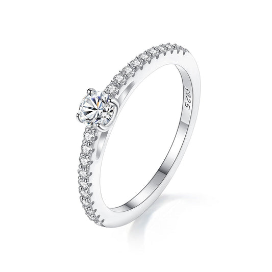 Bella Moissanite Diamond Simple Ring